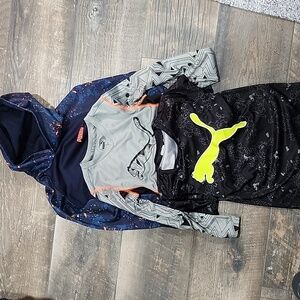 PUMA bubdle Hoodie Sweatshirt long sleeve t shirt Child Size 6